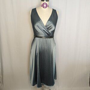 Ralph Lauren Beaded Satin Dress